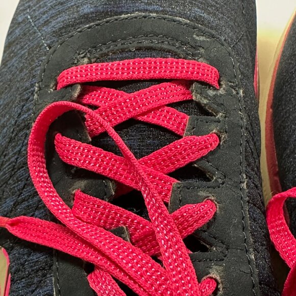 Skechers Womens Flex Sole 2.0 Navy Pink Athletic Shoes Sz 9 Memory Foam Comfort - Picture 7 of 13
